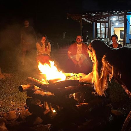 בוקאינה דה מינאס Pousada Camping E Restaurante Vila Dos Arcanjos מראה חיצוני תמונה
