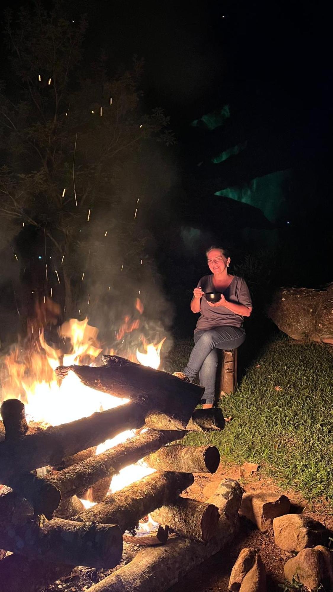 בוקאינה דה מינאס Pousada Camping E Restaurante Vila Dos Arcanjos מראה חיצוני תמונה